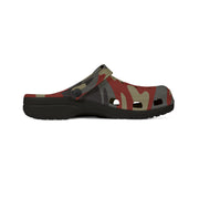 Toupia red Camo Clogs