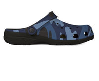 Toupia blue Camo Clogs