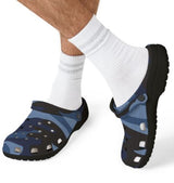 Toupia blue camo clogs